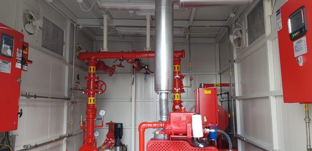 Packaged Pump Room Interior