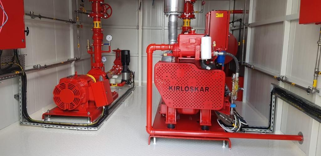 Enclosed Pump Room