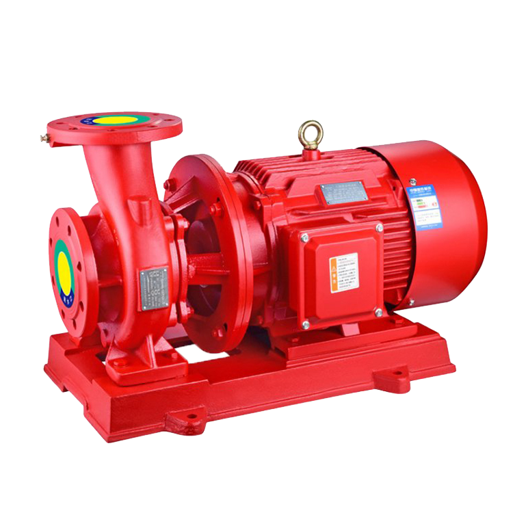 Red Close-coupled Pump