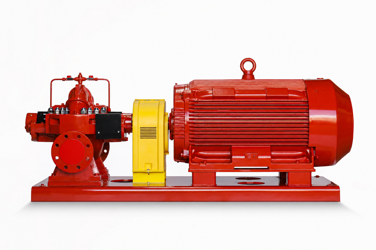 Red Horizontal Split Case