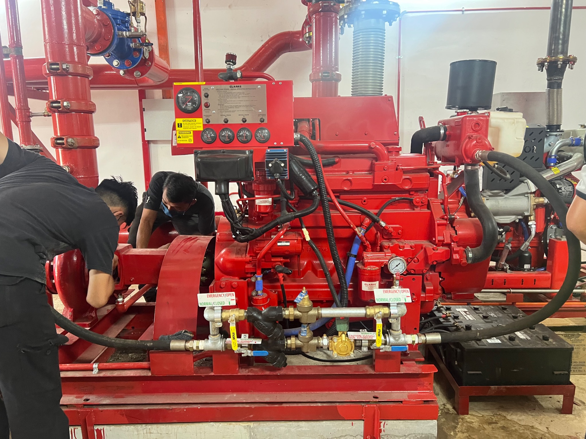 On-site Pumpset Work