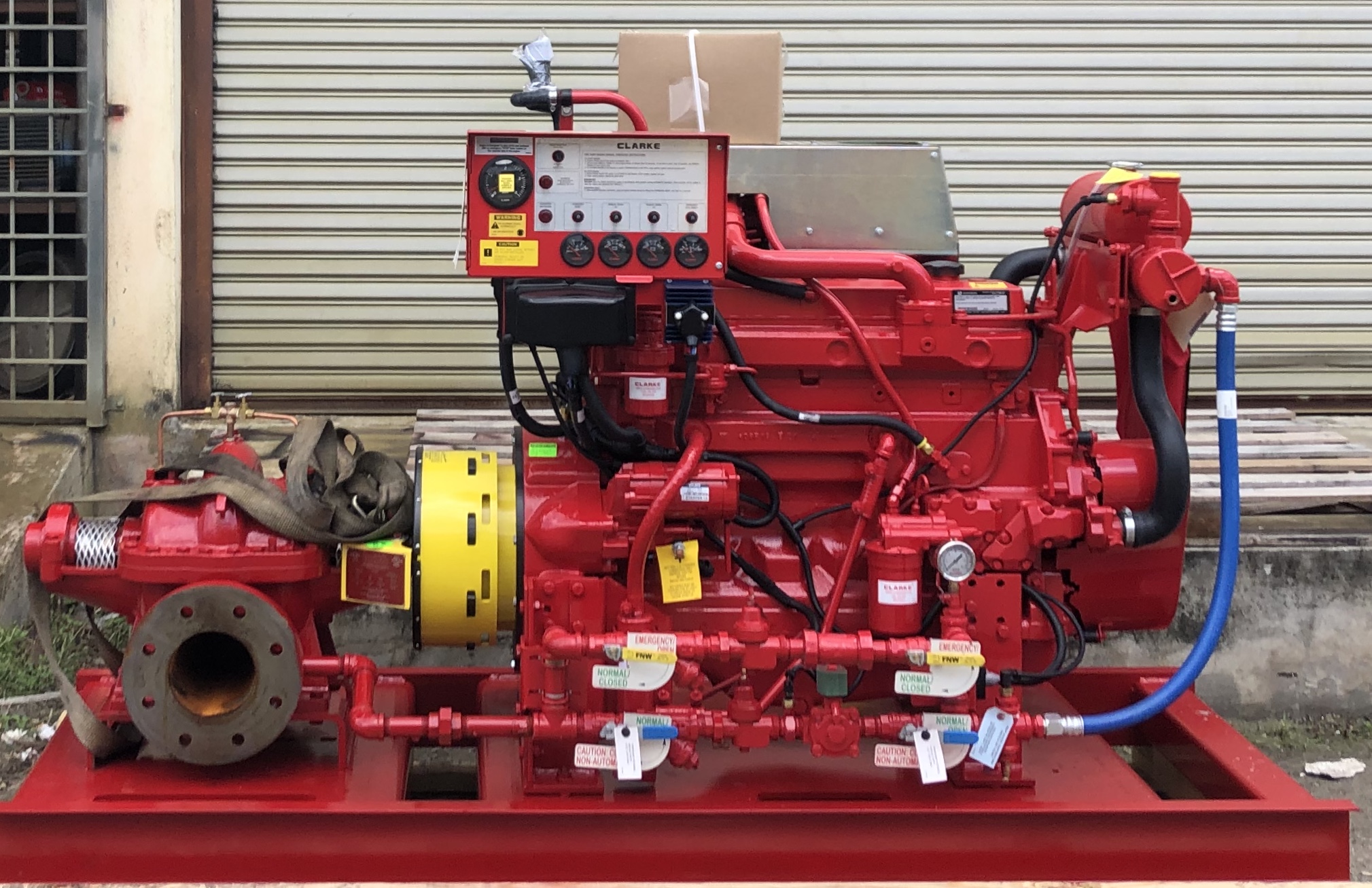 Skid-mounted Diesel Pumpset
