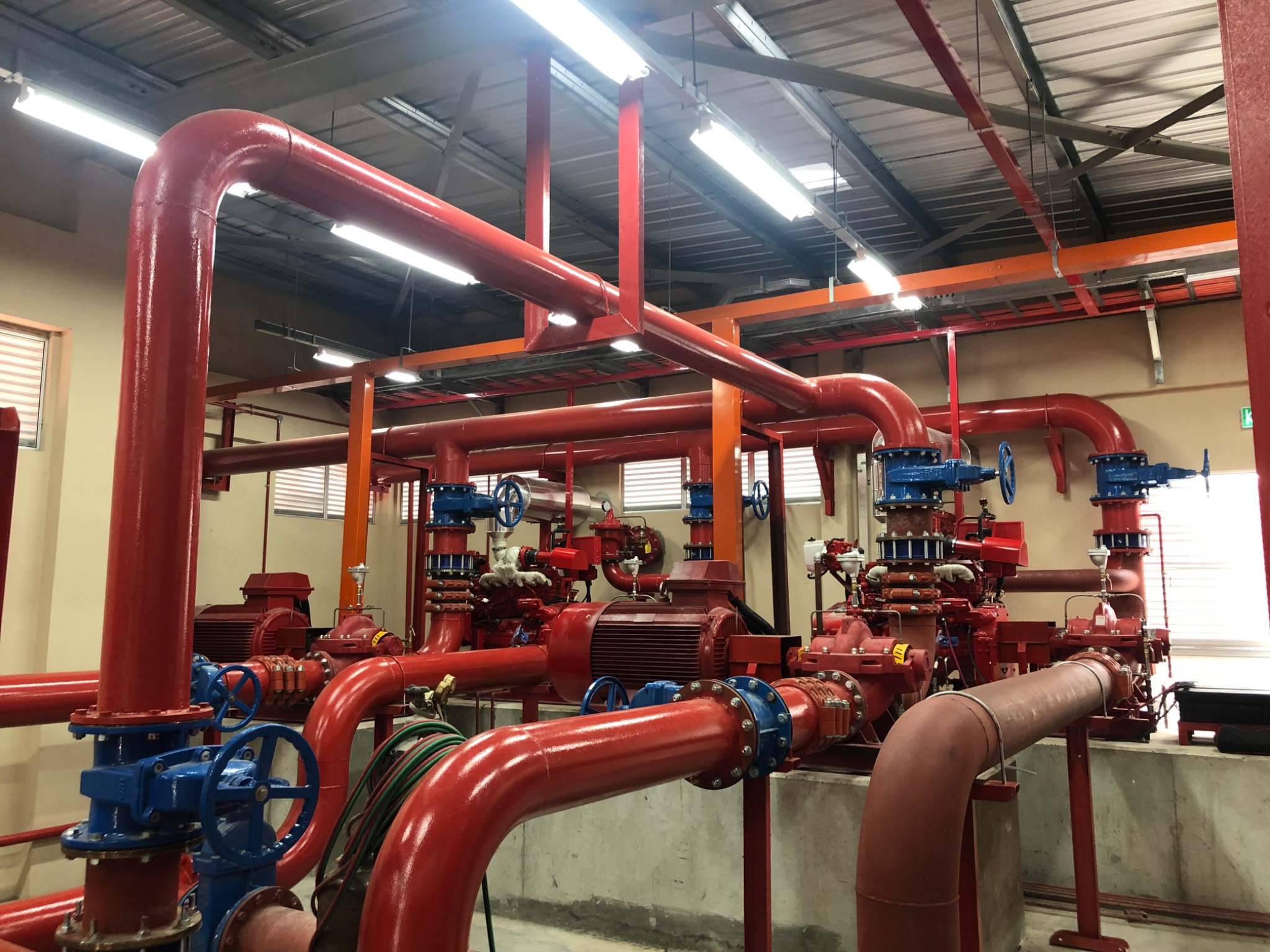 Electric & Diesel Pump Room