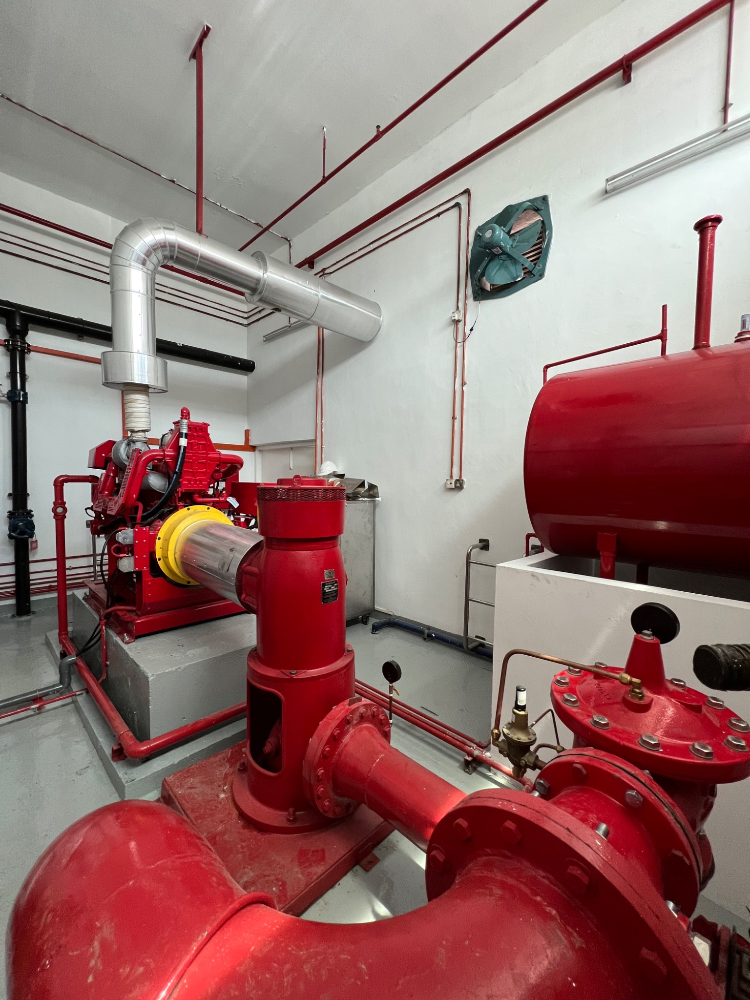 Pump Room Exhaust & Fuel Tank