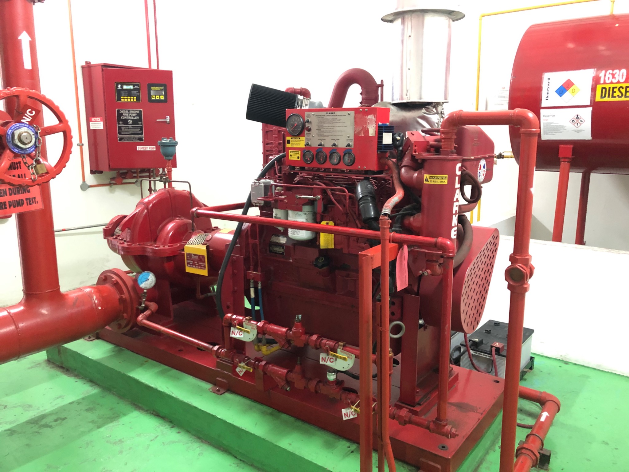 Diesel Pumpset & Wall-mounted Controller