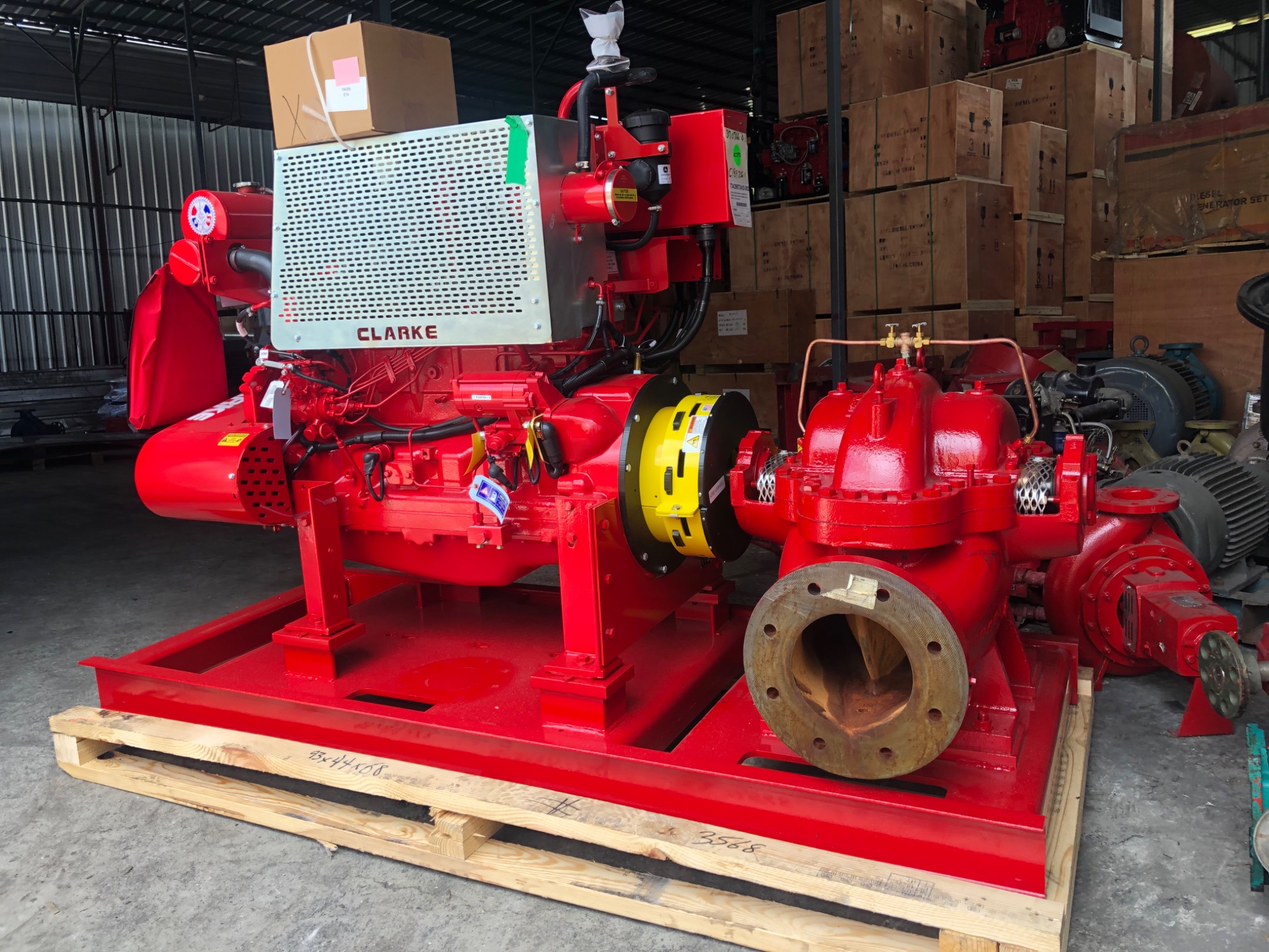 Packaged Diesel Fire Pumpset