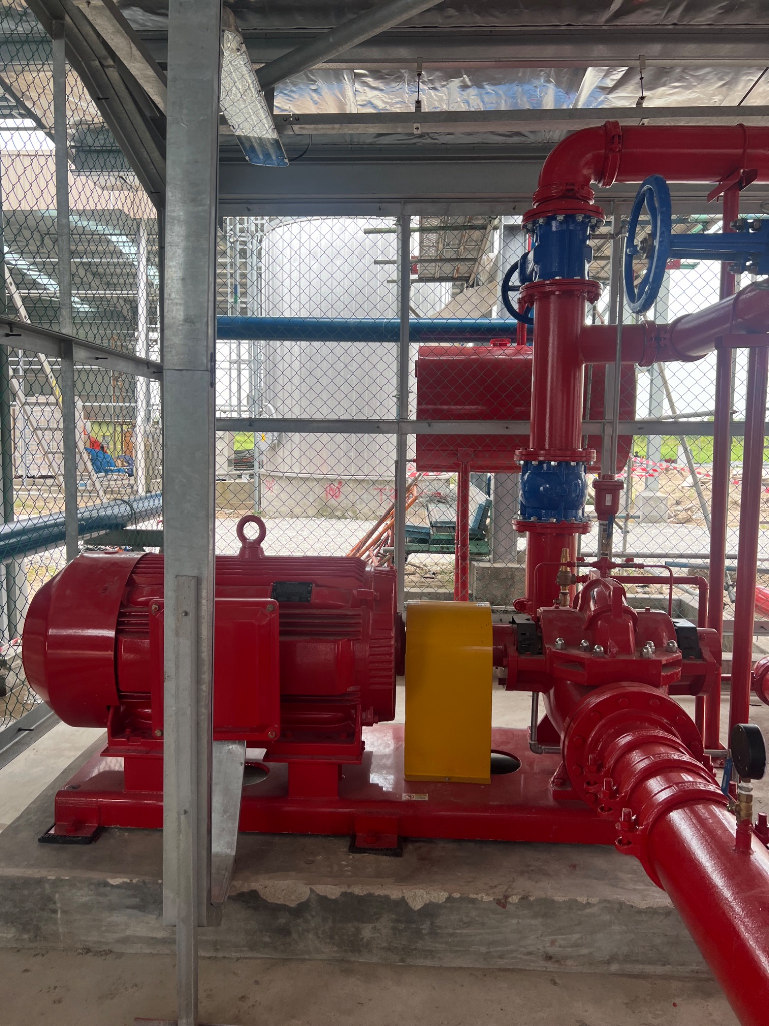 Electric Pump & Motor Arrangement