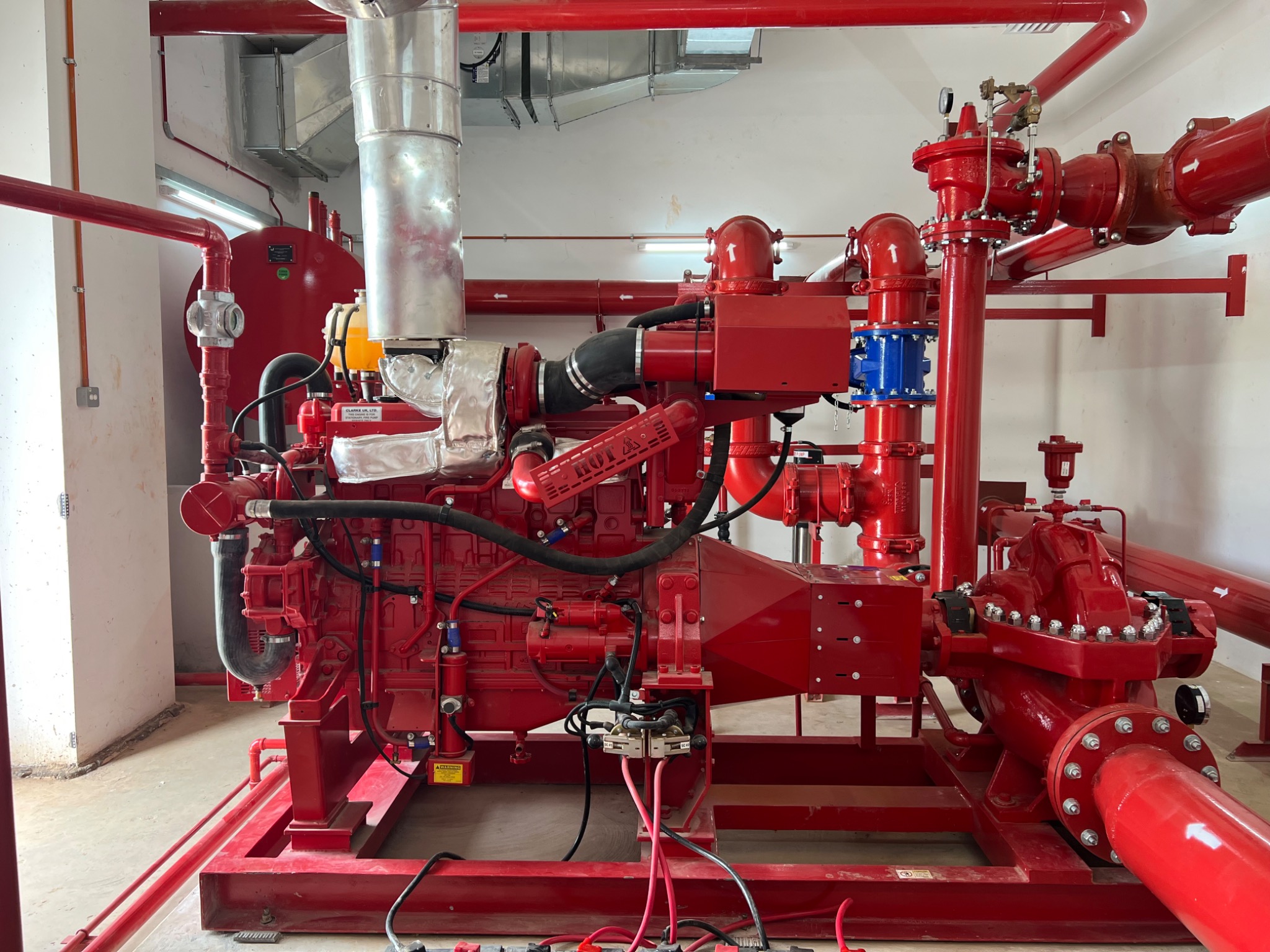 Diesel Fire Pump Installation