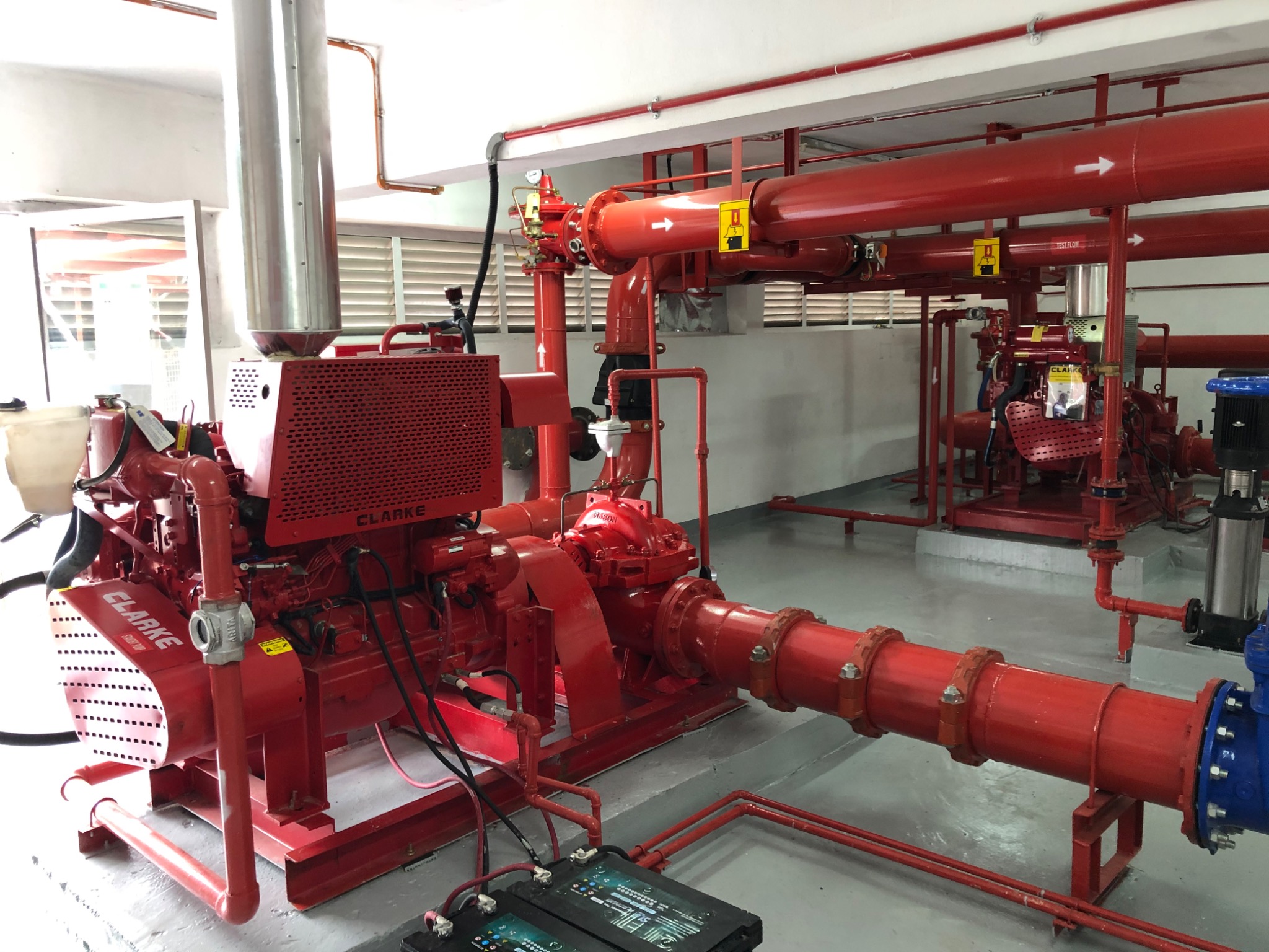 Multiple Fire Pump Installation