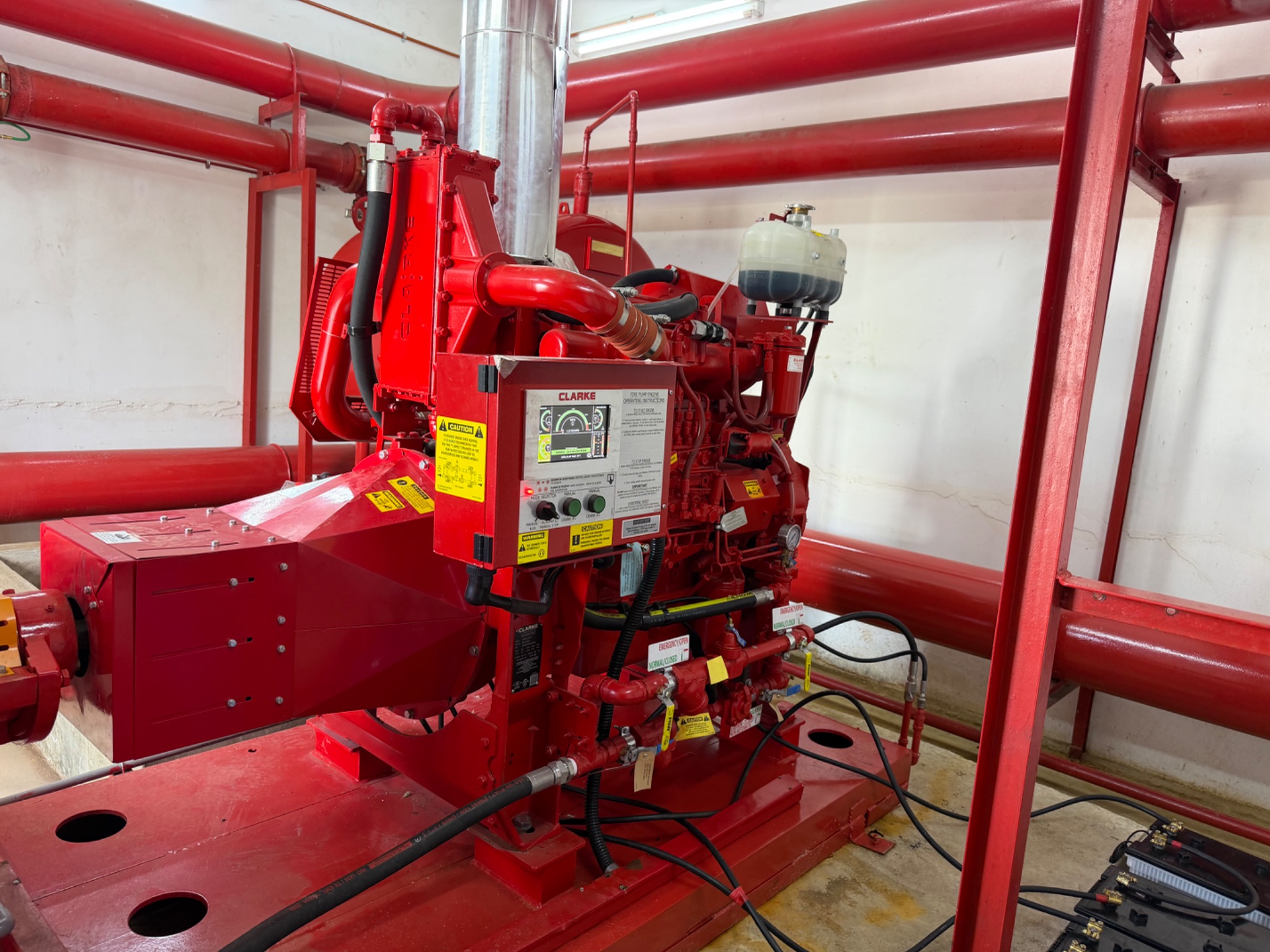 Clarke Diesel Engine Installation