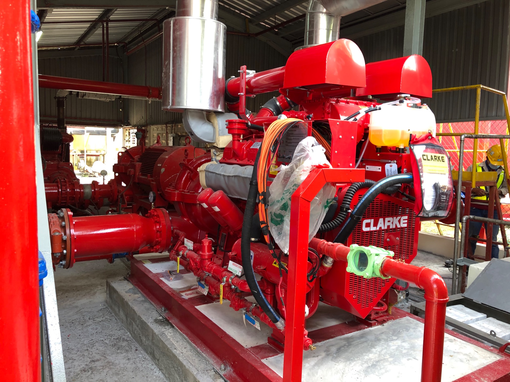 Clarke Diesel-driven Pumpset