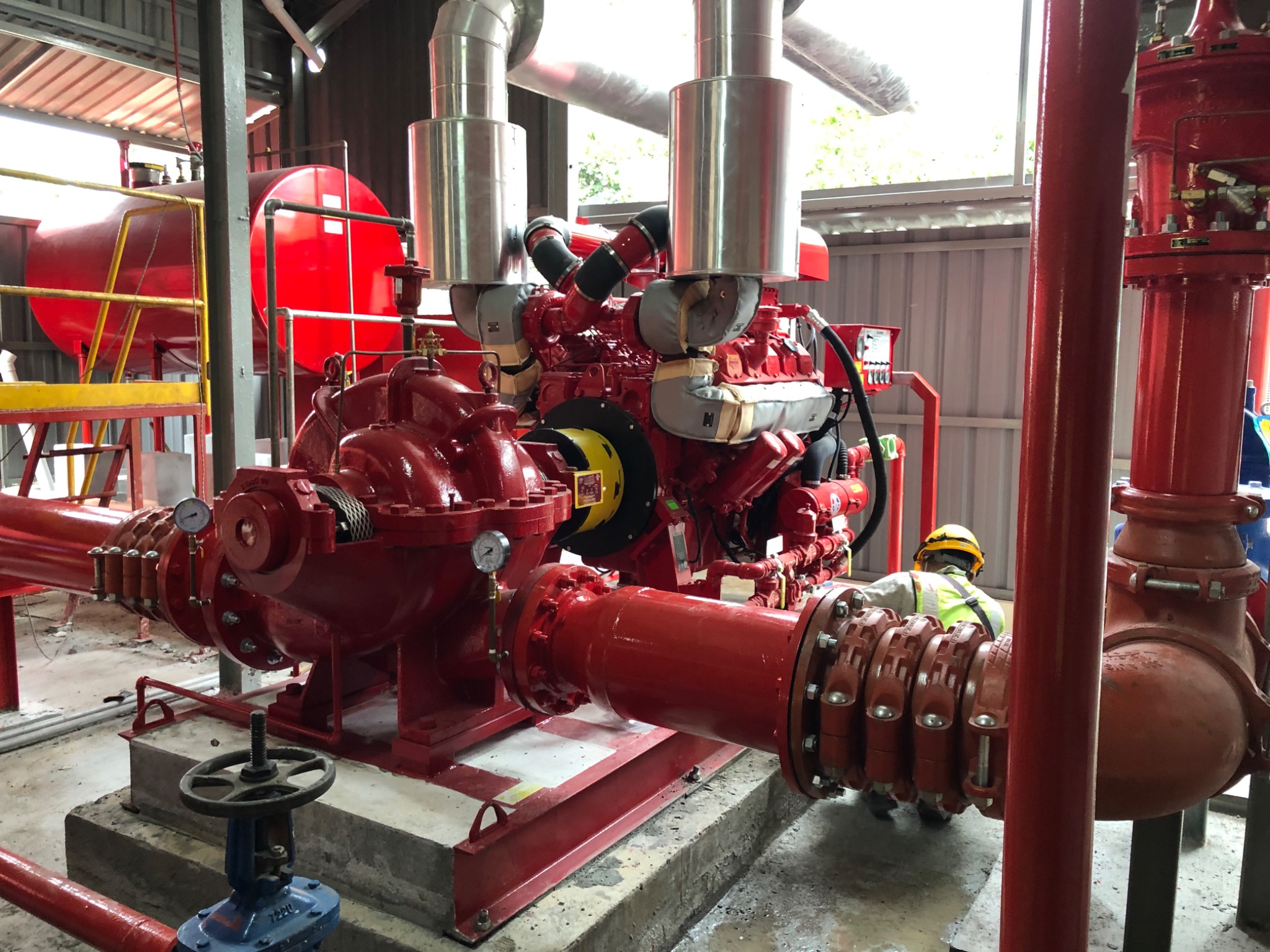 Horizontal Split-case Pump Installation
