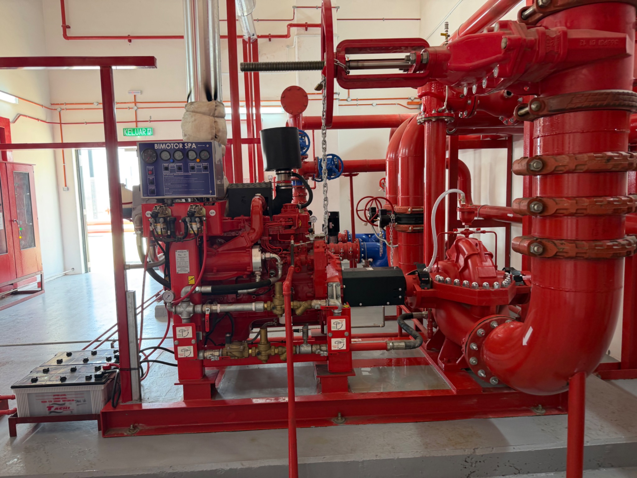 Diesel-driven Fire Pump System