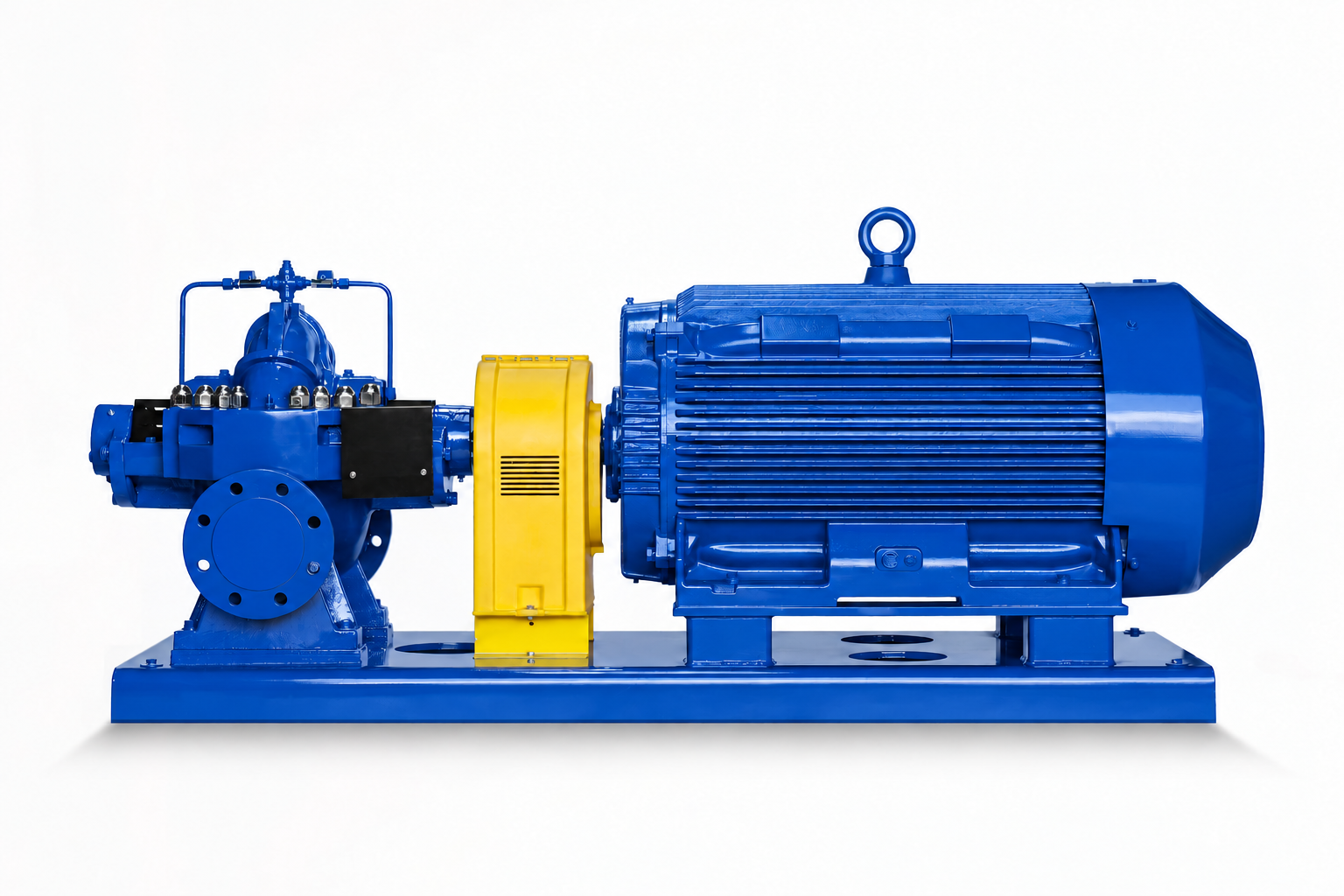 Blue Horizontal Split Case