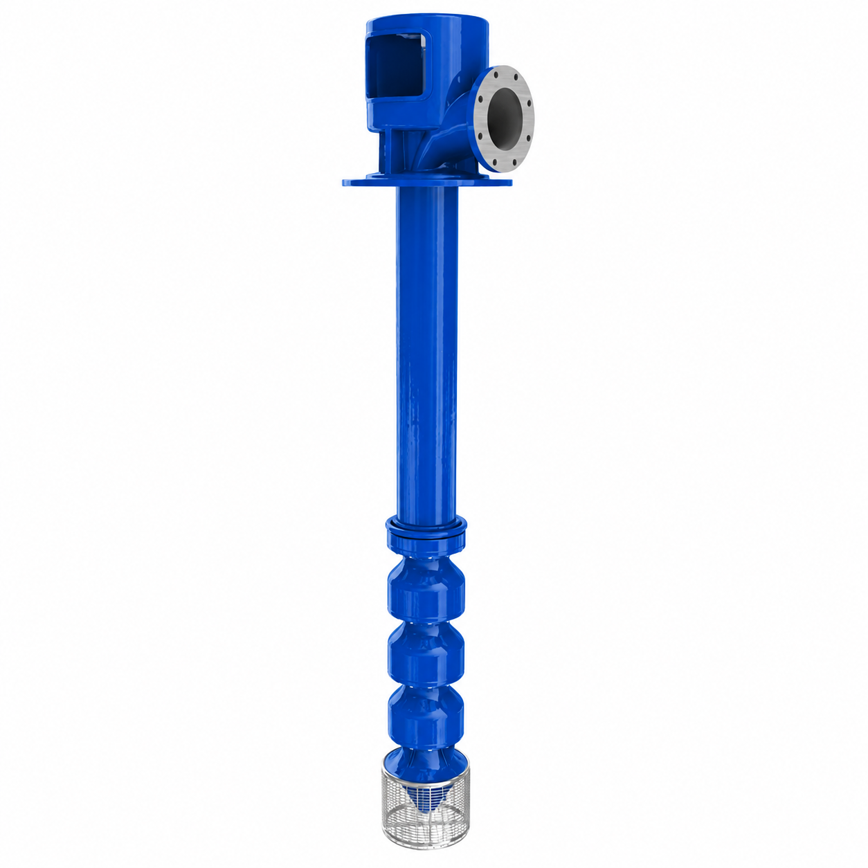 Blue Vertical Turbine Pump